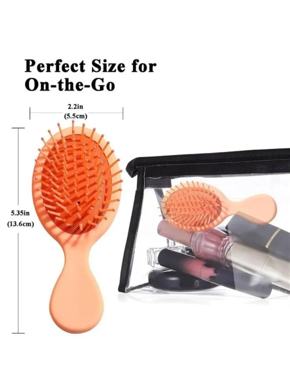 12 Pack Mini Hair Brush Wet Detangling Brush Travel Brush for Women Kids Gifts